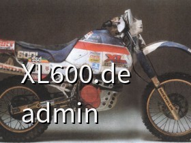 XL bei der Dakar ca. 1986