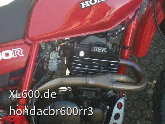 Meine HONDA XL600R Jg.85